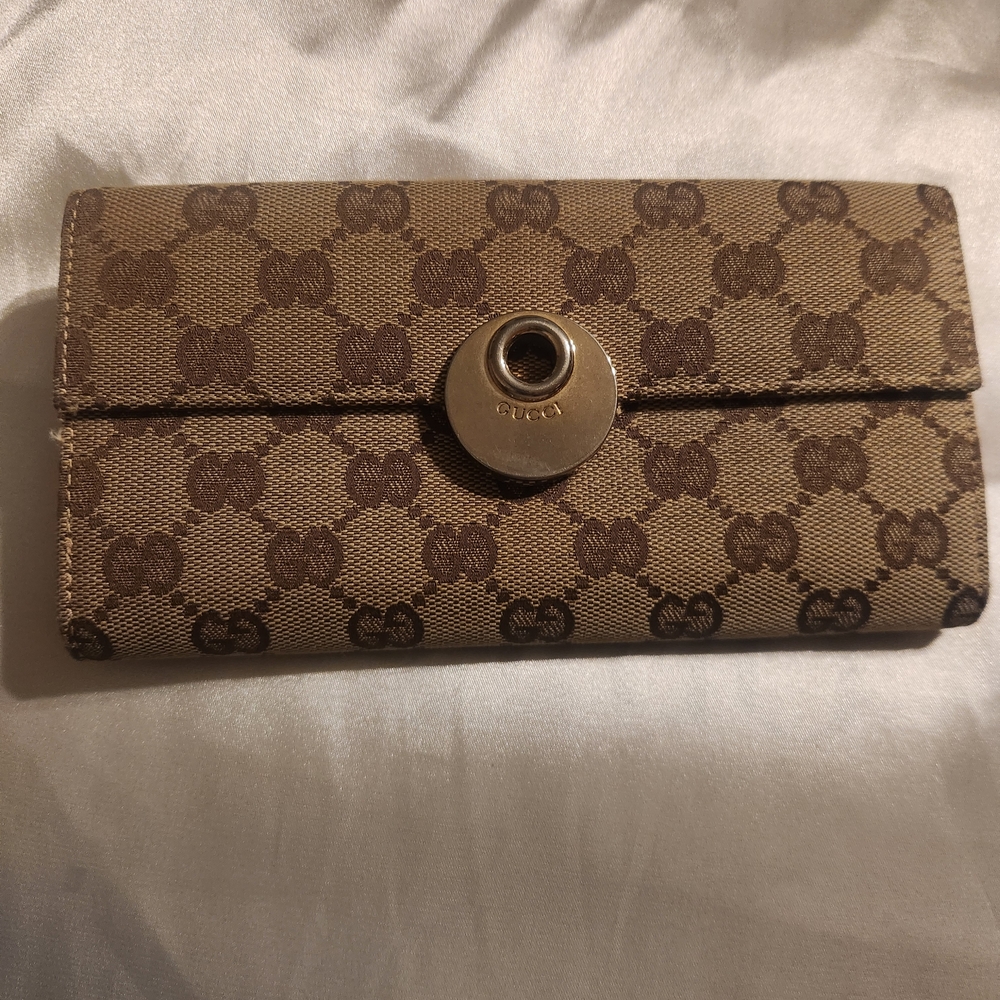Gucci Brown Monogram Wallet